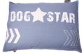 Lex & Max Hondenkussen Dogstar Blauw - 100 x 70cm
