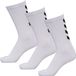Hummel Unisex Fundamental 3-pack sokken - wit