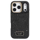 kate spade new york - iPhone 17 Pro hoes, compatibel met MagSafe, zwart (Crystal Pave Nightfall)
