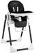 Nukido Belo Chaise haute multifonctionnelle - Réglable - Noir