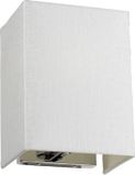 Steady Lighting Landelijke Wandlamp Metaal Zilver E27