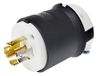 RS PRO NEMA L21-20P, netstekkerkabel, 3P+E, 120/208 V/20 A, zwart, voor de VS