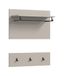 xonox.home Wandgarderobe Canu 80x73x27 cm kasjmier beige