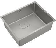 Teka Spoelbak 1 bak TEKA PureLine 50x40 cm, geborsteld roestvrij staal Fortinox, inbouwmodel met afgestreken rand, diepte 200 mm, SilentSmart, kast 60 cm