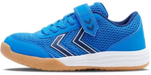 hummel Multiplay Flex VC Jr Sneakers - Blauw/Wit - Kinderen