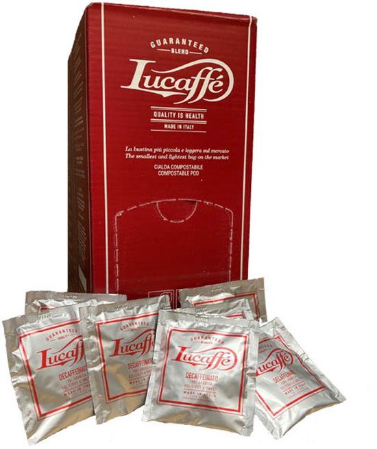 Lucaffe ESE servings Decaffeinato (150 stuks)