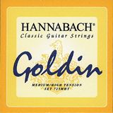 Hannabach Klassieke gitaarsnaren Serie 725 Medium/High Tension Goldin - 3er Bass Satz - 7257MHT