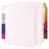 CelinaTex Lucina for Kids Hoeslaken dubbelpak 60x120-70x140 cm sneeuwwit katoen