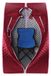 Stoomsauna Mobiele mini sauna Pliable 99 x 88 x 76 cm Rouge Usage à domicile