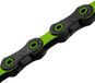 KMC CHAÎNE DLC 12 Noir/Vert 126L