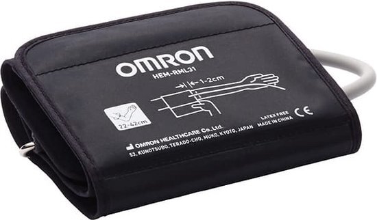Omron Manchet Easy Cuff MEDIUM/LARGE - Zwart