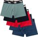 Sanetta Boxershorts Set van 5 - Kinderen - Katoenmix - Blauw/Zwart/Groen/Rood