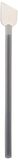 NeoLab 6-2094 Policeman stalen buis met PE-hoes, 203 mm lang
