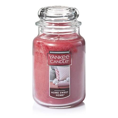 Yankee Candle Home Sweet Home - Geurkaars - Rood
