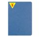 Clairefontaine 733104Cpack Collection Age Bag Notitieboek, A5, 14,8 x 21 cm, 96 pagina's, effen wit, papier 90 g, glanzend, ledernerf, 5 stuks