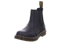 Dr.Martens 2976 Black Virginia Chelsea Boots Dames Leer/Textiel Zwart Maat 40