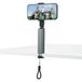 OTraki Aluminium vliegtuig, reistelefoon, 360 graden draaibaar, verstelbaar, mini-zakformaat, telefoonhouder, bureau, vliegtuig, gadget voor reizen, bureau, keuken, grijs