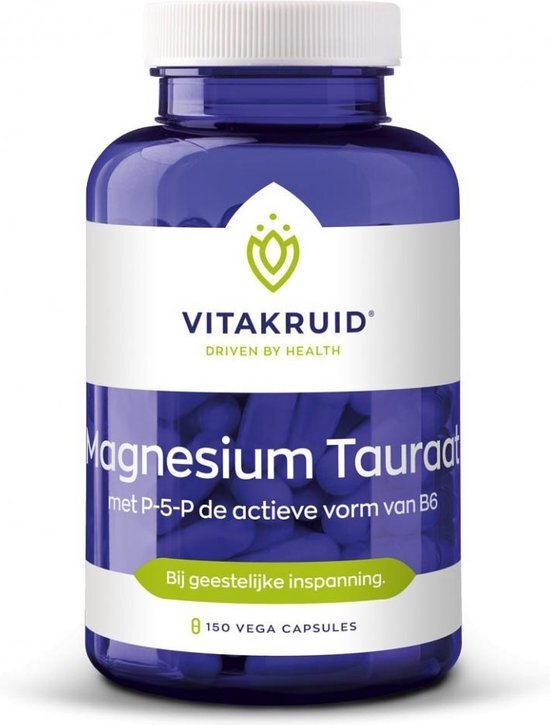 Vitakruid Magnesium tauraat p-5-p 150vc