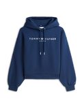 Tommy Hilfiger Dames Hoodie Donkerblauw/Wit L