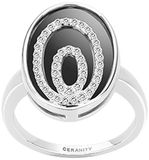 Ceranity ring sterling zilver 925 zirkonia T50 1-12/0080-N
