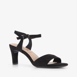 Tamaris Dames Sandalen met Hak Zwart - Maat 37
