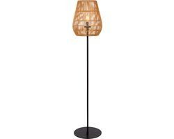 Lucide NERIDA - Vloerlamp Binnen/Buiten - Ø 35 cm - E27 - IP44 - Naturel