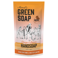 Marcels Green Soap handzeep navulverpakking sinaasappel en jasmijn (500 ml)