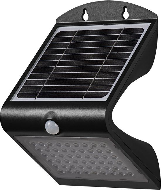 Osram ENDURA BUTTERFLY schijnwerper op zonne-energie, zwart, 4W, 500lm, bewegings- en lichtsensor, buitenlamp, IP65