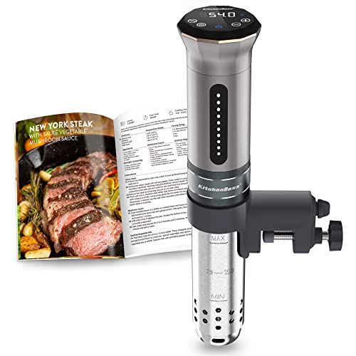 KitchenBoss Vacuümkoker - 1100 W - IPX7 - Waterdicht - Met 5 Vacuümzakken
