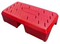 Poolbiking Aquatic Step Rood