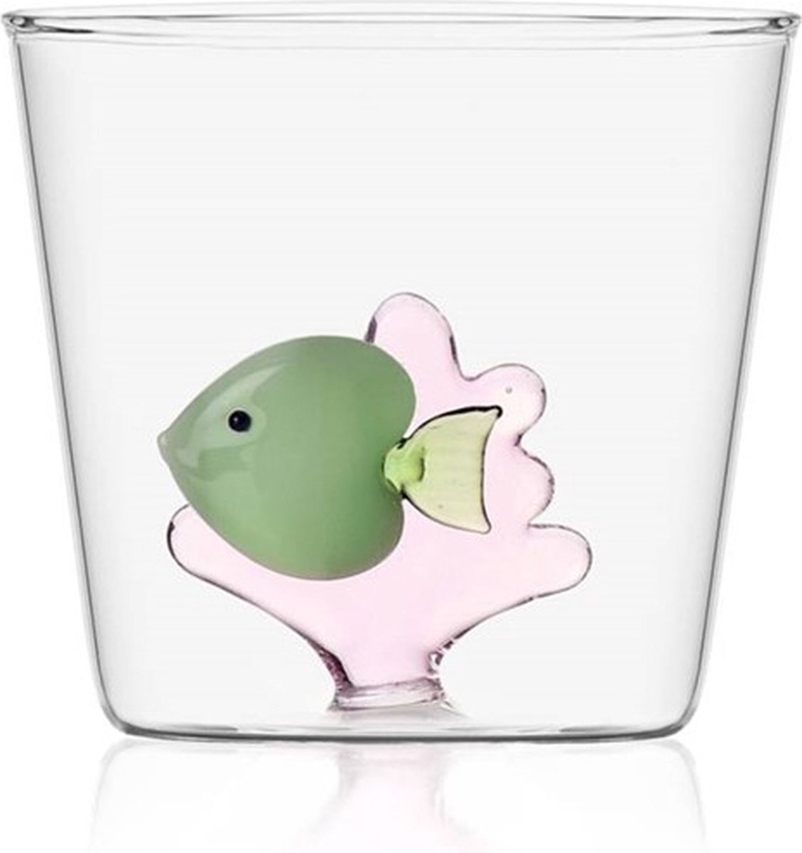 Ichendorf Marine Garden glas groene vis roze zeewier