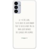 Samsung Bedrukt siliconen hoesje compatibel met Galaxy A13 5G Citation 01