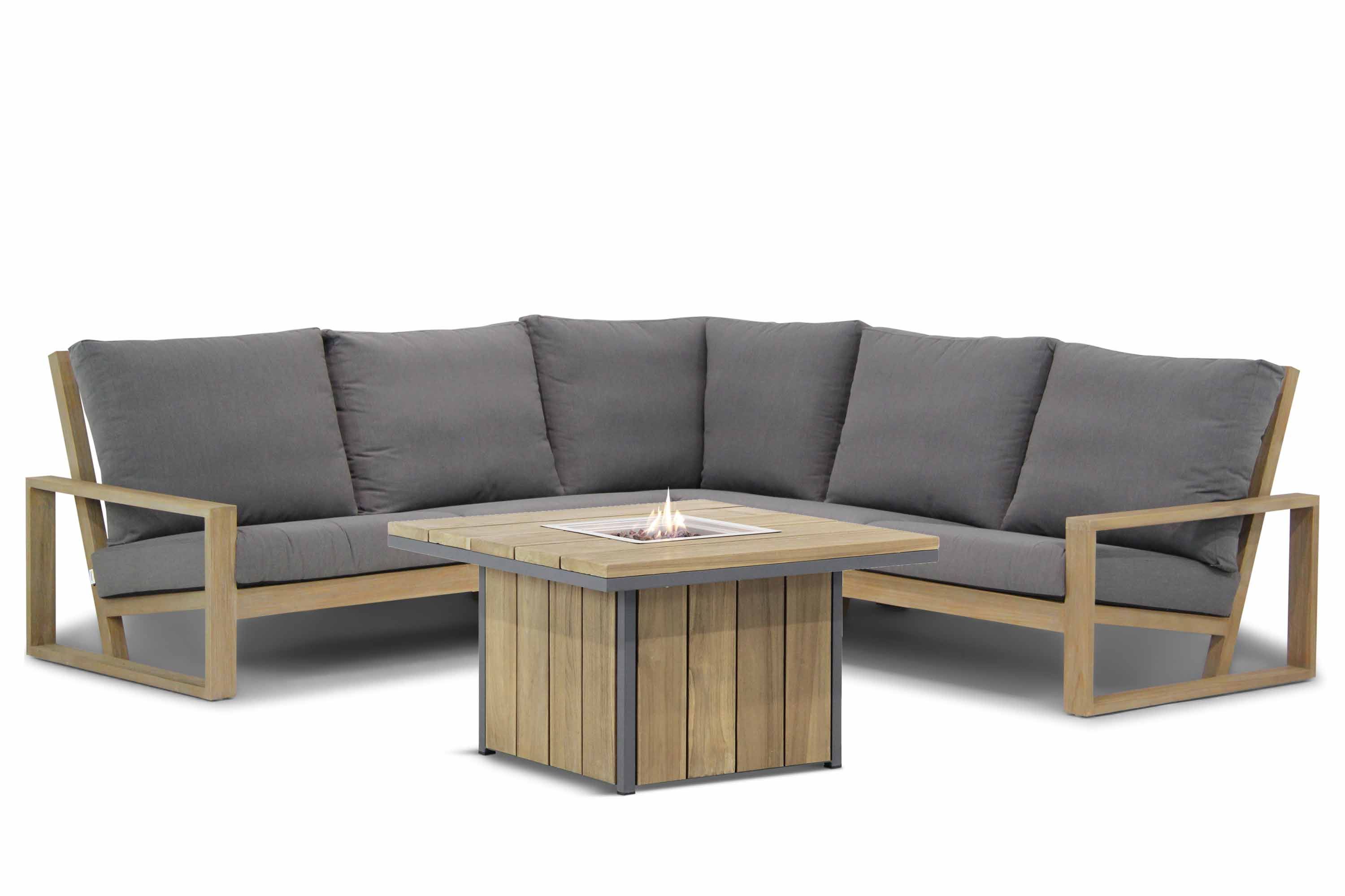 Lifestyle Garden Furniture Pure Island/Seaside Hoek Loungeset 4-delig - 7423619415455