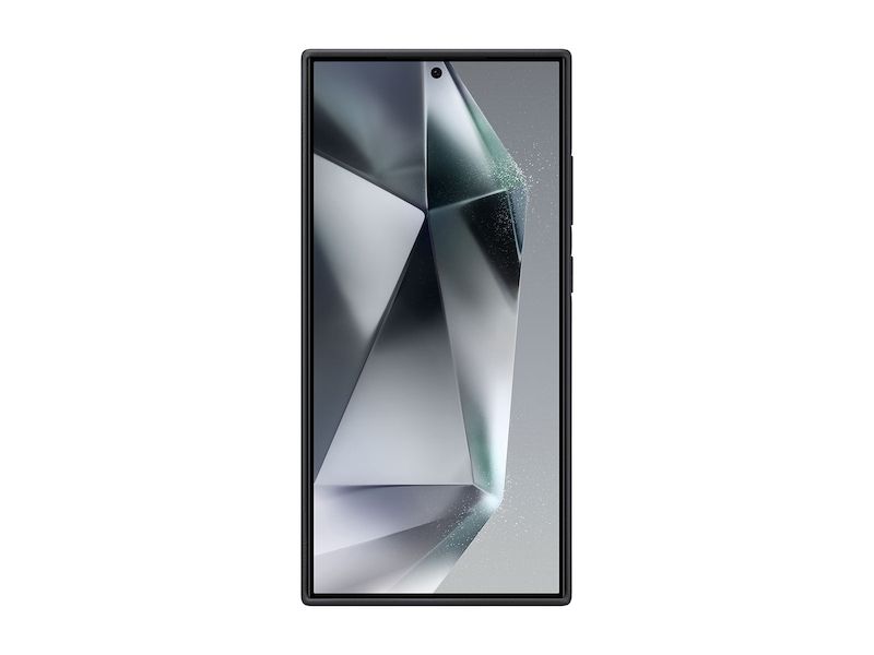 Samsung Vegan Leather Case mobiele telefoon behuizing Zwart