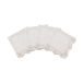 Pick a Poppy Serviette en coton écru, lot de 4, 45x45 cm