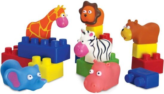 EduShape Mini Edu Animals-set 6 Animals+22 Blocks C.B