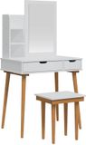 vidaXL Kaptafelset FAUSKE Wit