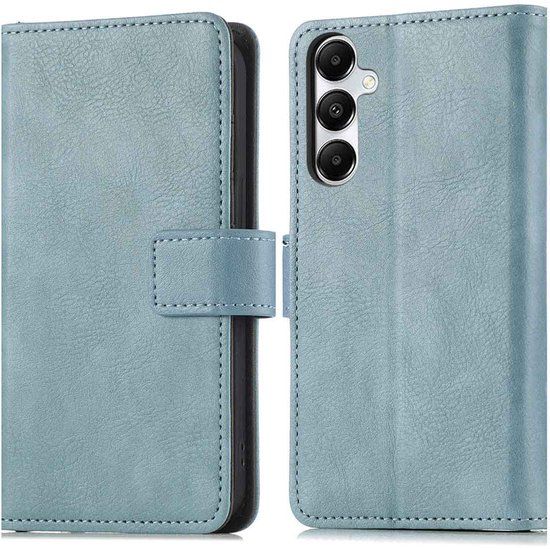 imoshion Luxe Bookcase voor de Samsung Galaxy A17 (5G) / (4G) - Lichtblauw