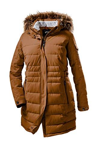 G.I.G.A. DX dames Gewatteerde parka/functionele parka in donslook met afritsbare capuchon GW 77 WMN QLTD PRK_Bacarya, dunkelnavy, 38, 43685-000