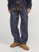 JACK & JONES JJIEDDIE JJCARPENTER SBD 327 LN Jeans Homme Bleu Coupe ample Coton
