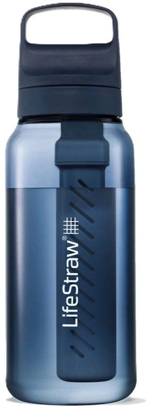LifeStraw Go 2.0 - Waterfles met filter - 1L - Aegean Sea Blue