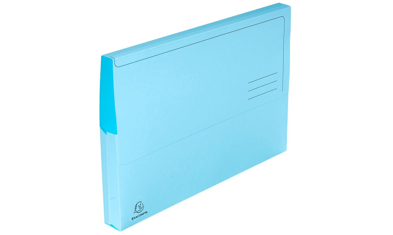 Exacompta 47970E Mappen Karton Blauw, Geel, Groen, Oranje, Roze 32,5 x 24,5 x 2,1 cm
