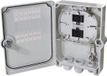 LogiLink FB124E - FTTH/FTTB aansluitlege behuizing, voor max. 24 vezels, 6X LC/QD o. SC/DX
