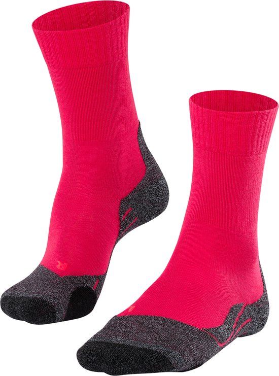 FALKE TK2 Wandelsokken Dames - Rood - Maat 39-40