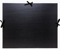 Exacompta Tekenmap Kraft zwart vernist - met lint 32x45cm - A3 - Zwart