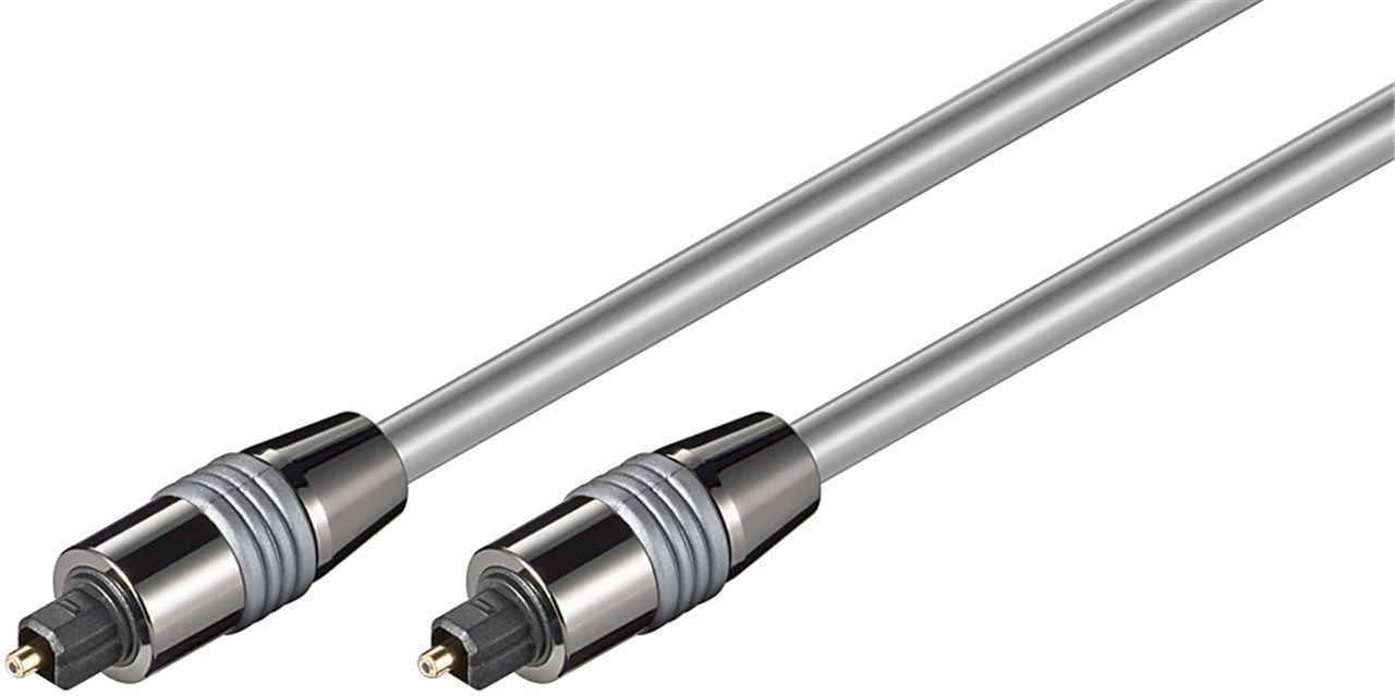 Goobay Toslink Audio Cable - 0.5m - Silver