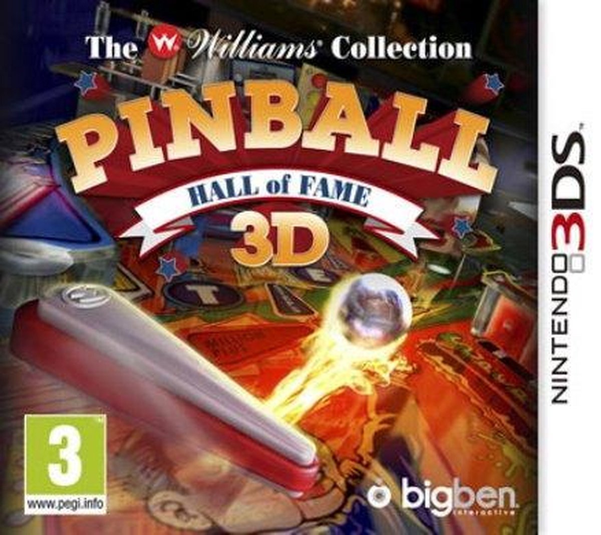 BigBen pinball hall of fame Nintendo 3DS