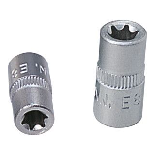 KS Tools 1/4" TX-E inbus, E4 - 1 piece