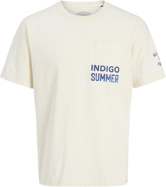 JACK&JONES Jongens T-shirt Sea Pearl - Maat 152