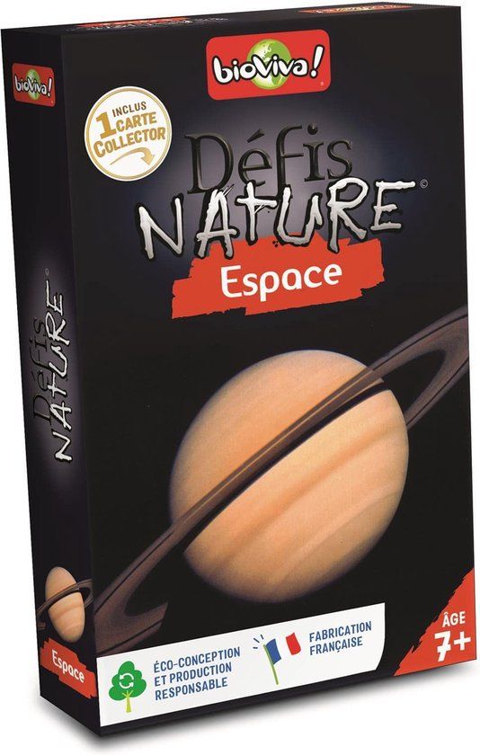 Bioviva Defis Nature Espace Bordspel Frans Educatief Partyspel 7-108 jaar 2-6 spelers Aardrijkskunde Karton Papier